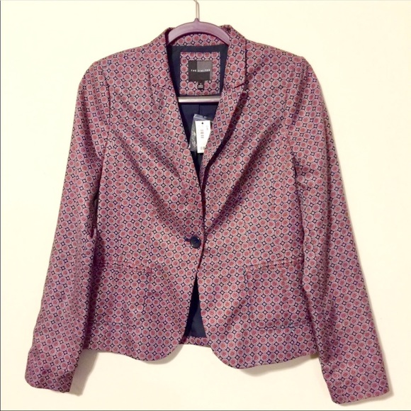 The Limited Jackets & Blazers - The Limited Quatrefoil Blazer